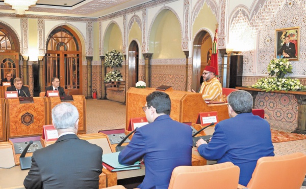 S.M le Roi préside un Conseil des ministres à Casablanca