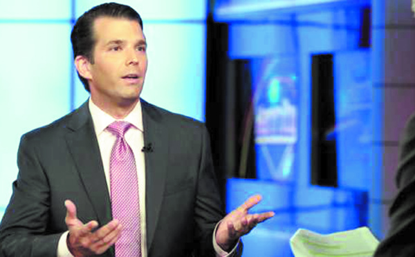 Trump Jr. admet avoir rencontré une  avocate russe pour nuire à Hillary Clinton