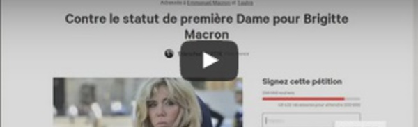 Pour ou contre un statut de Première dame pour Brigitte Macron ?