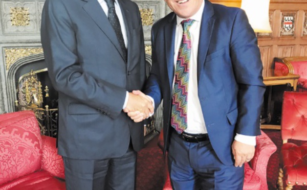 Habib El Malki s’entretient à Londres avec le ministre britannique chargé de l’Afrique du Nord &amp; Moyen-Orient et avec le président de la Chambre des communes