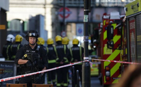 Un attentat dans le métro londonien fait plusieurs blessés