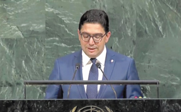 Nasser Bourita devant l’Assemblée générale de l’ONU