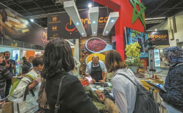 Forte affluence autour du pavillon du Maroc au Salon de Cologne