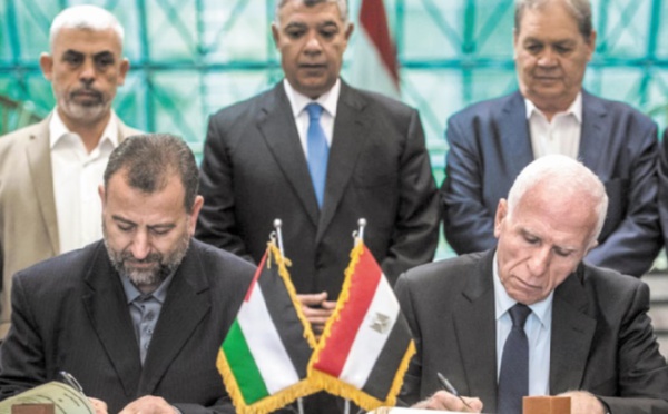 Le Fatah et le Hamas palestiniens signent un accord de réconciliation