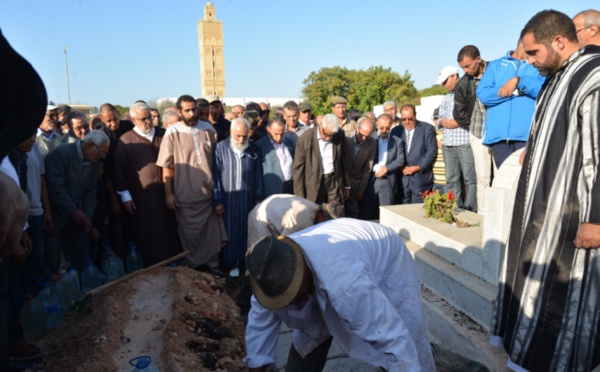 Emouvantes obsèques de Saïd Bounailate à Casablanca