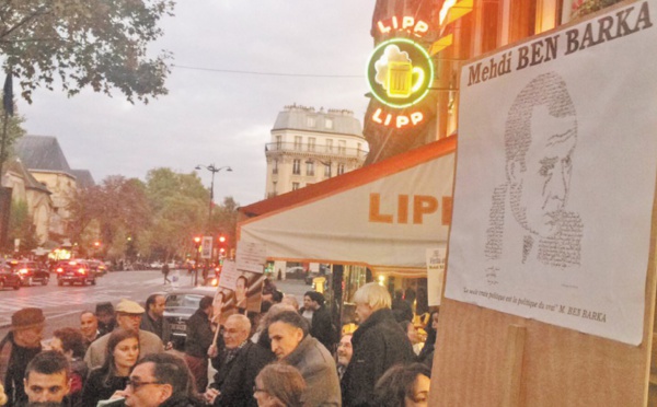 Rassemblement à la mémoire de Mehdi Ben Barka à Paris