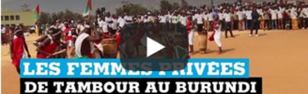 Les femmes privées de tambour au Burundi