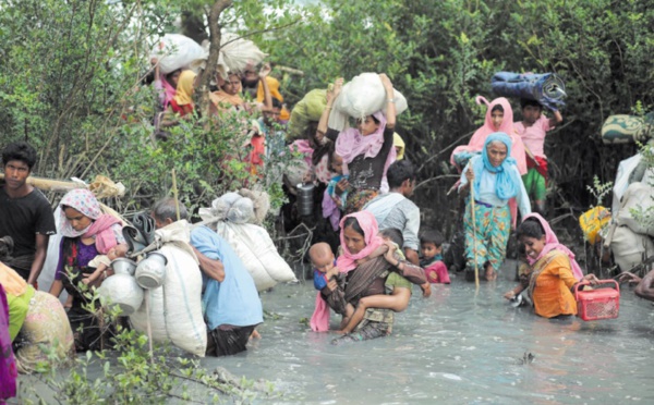 L’exode des Rohingyas de Birmanie se poursuit