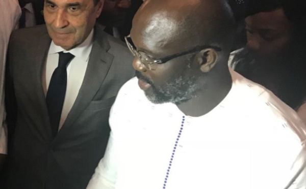 Habib El Malki représente S.M le Roi à la cérémonie d'investiture du président libérien George Weah