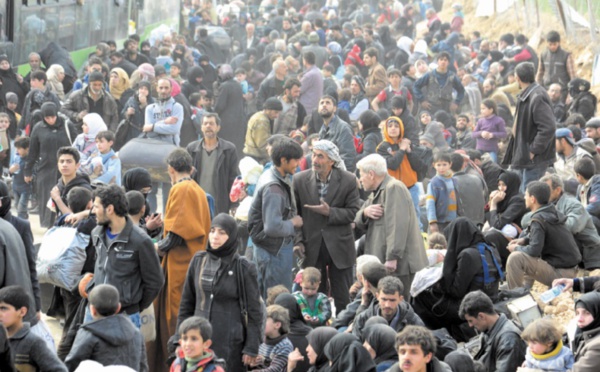 20.000 civils ont fui la partie rebelle de la Ghouta