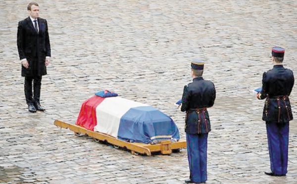 La France rend hommage au colonel Beltrame