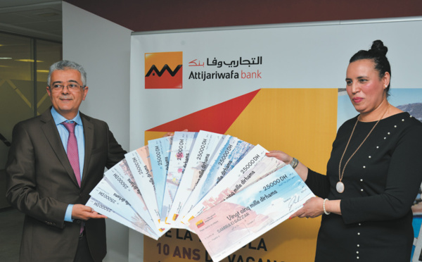 Attijariwafa bank dévoile la gagnante de la grande tombola MRE avec à la clé “10 ans de vacances au Maroc”