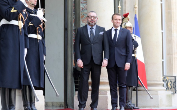 S.M le Roi reçu à l'Elysée par le Président français : Un partenariat basé sur la confiance, le respect mutuel et la coopération fructueuse