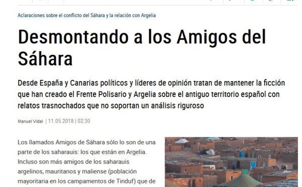 Les mensonges du Polisario mis à nu à Las Palmas