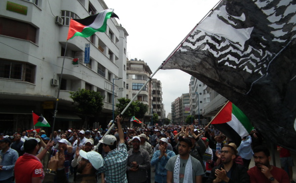 Le peuple marocain dit non aux exactions israéliennes et à la compromission américaine 