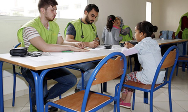 Campagne médicale au profit d’enfants en situation difficile à Sala Al-Jadida