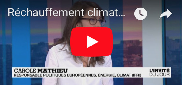 L'invité du Jour, Carole Mathieu : Réchauffement climatique, "On réagit trop tard et trop lentement"