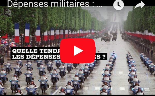 L'info éco : Dépenses militaires, quelle tendance en France et dans le monde ?