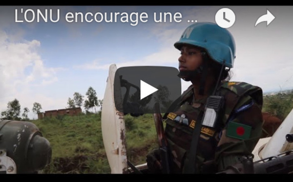 Actuelles : L'ONU encourage une plus grande mixité au sein des Casques bleus