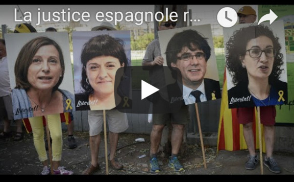 La justice espagnole retire les mandats d'arrêt internationaux contre Puigdemont