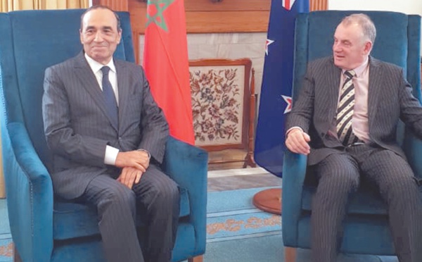 Intenses activités de Habib El Maliki à Wellington