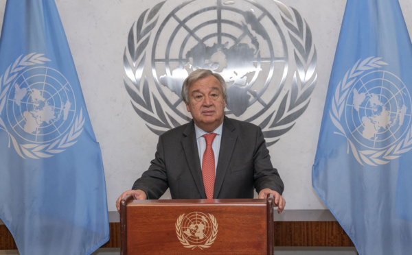 Antonio Guterres dénonce l’attitude obstructionniste du Polisario