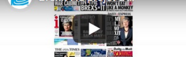 Brexit : le projet d’accord divise (aussi) la presse britannique