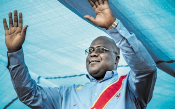 L'opposant Tshisekedi proclamé vainqueur de l'élection présidentielle en RDC