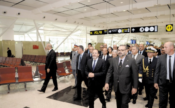 S.M le Roi inaugure le nouveau Terminal 1 de l'aéroport Mohammed V de Casablanca