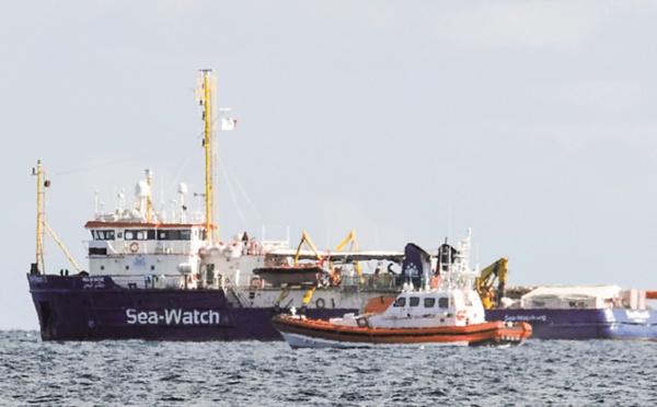 Le Sea-Watch et ses 47 migrants sont arrivés à Catane en Sicile