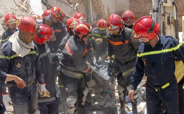 Effondrement d’un immeuble à Casablanca : Un mort et deux blessés graves