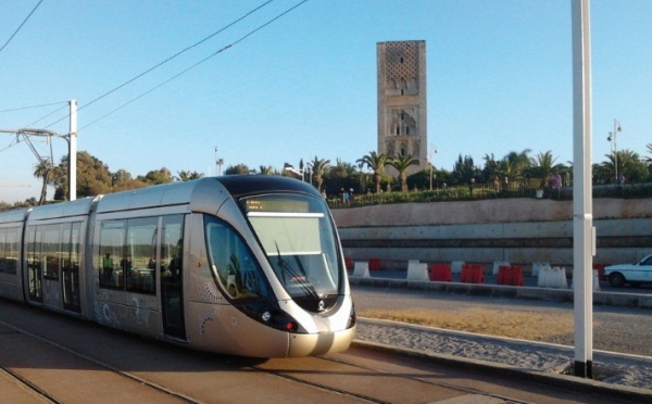 Le tram Rabat-Salé une fois encore…..