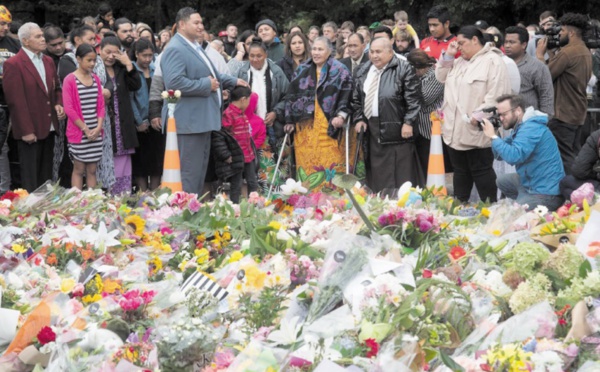 Une semaine après, la Nouvelle-Zélande rend hommage aux victimes de Christchurch