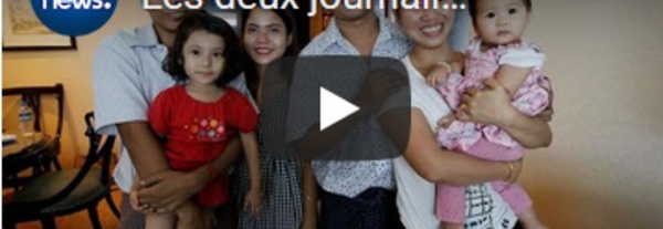 Les deux journalistes de Reuters graciés en Birmanie