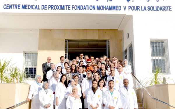 ​S.M le Roi inaugure un Centre médical de proximité à Rabat