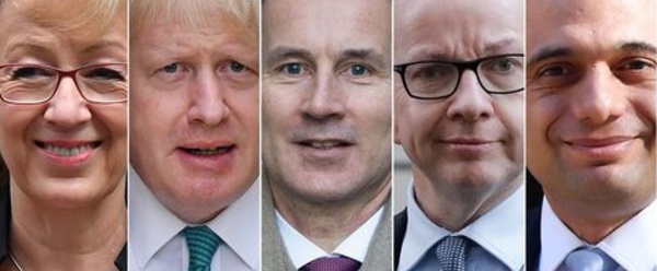 Les prétendants à la succession de Theresa May