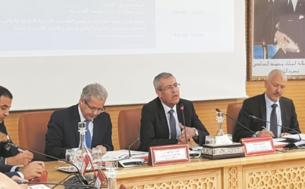 Mohamed Benabdelkader lors de la journée d’étude organisée par le ministère de la réforme de l’Administration et de la Fonction publique