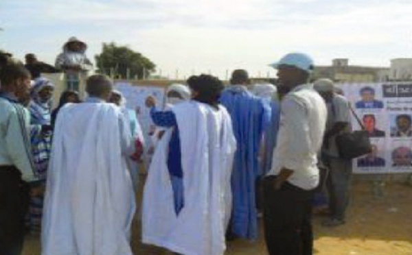 Marche de protestation des anciens séquestrés de Tindouf