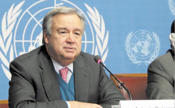 Antonio Guterres espère le maintien d'une dynamique politique au Sahara