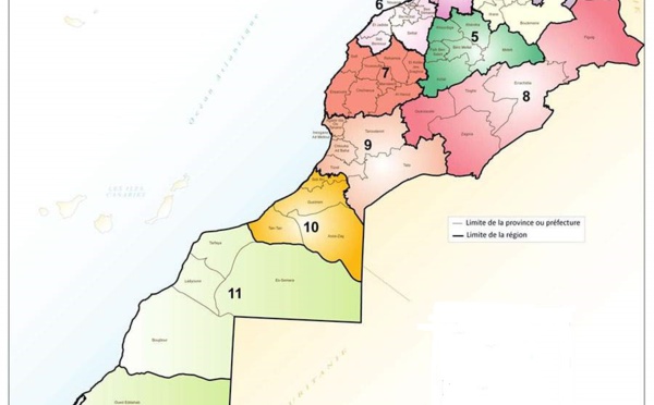 Assises de la régionalisation avancée les 20 et 21 décembre à Agadir