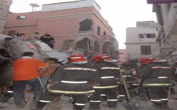 La Médina endeuillée de nouveau : Cinq morts et un disparu dans l'effondrement d'une maison à Casablanca