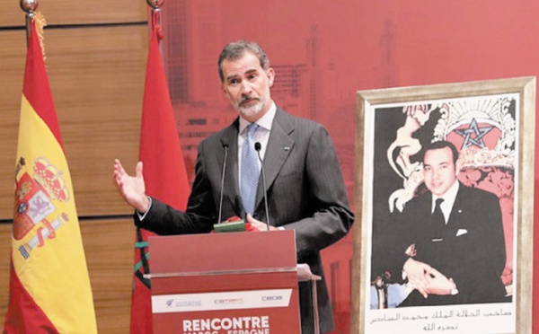 S.M le Roi Felipe VI d'Espagne souligne l’excellence des relations hispano-marocaines