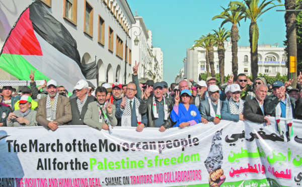 Les Marocains marchent contre le “Deal du siècle”