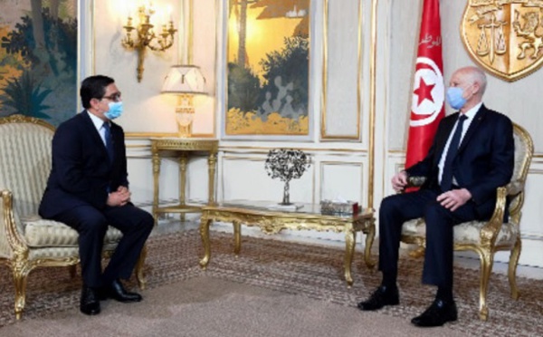 ​Message Royal au Président tunisien