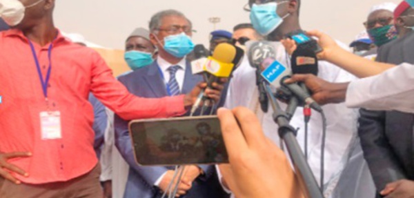 Abdoulaye Diouf Sarr, ministre sénégalais de la Santé et de l'Action sociale