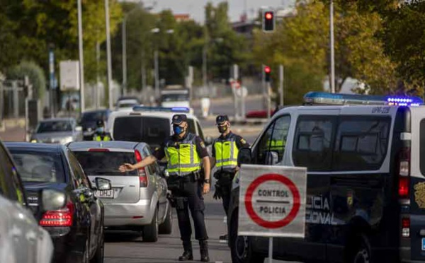 Annonce du bouclage de Madrid malgré l'opposition des autorités locales