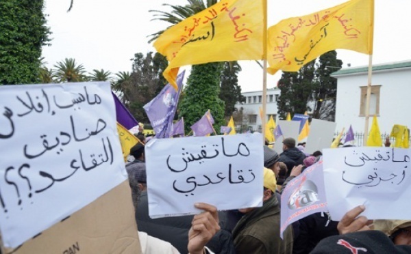 Sit-in à Rabat pour la réforme du système éducatif