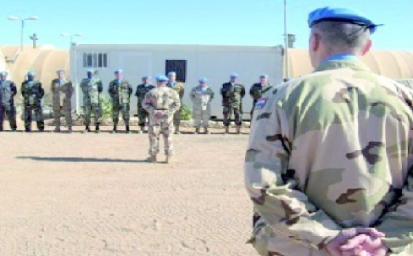 Le personnel marocain de la Minurso suspend provisoirement son mouvement de grève