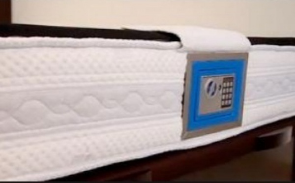 Insolite : Matelas coffre-fort