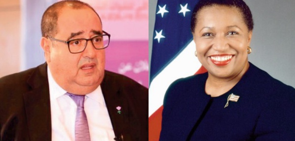 Conférence de presse de Driss Lachguar et Carol Moseley Braun, hôte de marque du Maroc et de l’USFP